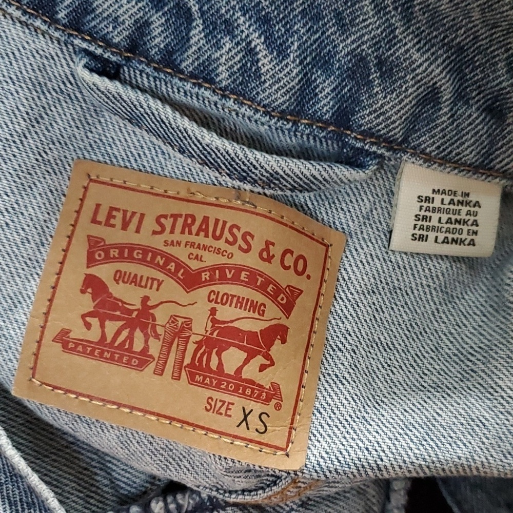 Levi' Ex Boyfriend Trucker Denim Jean Jacket - Picture 8 of 11